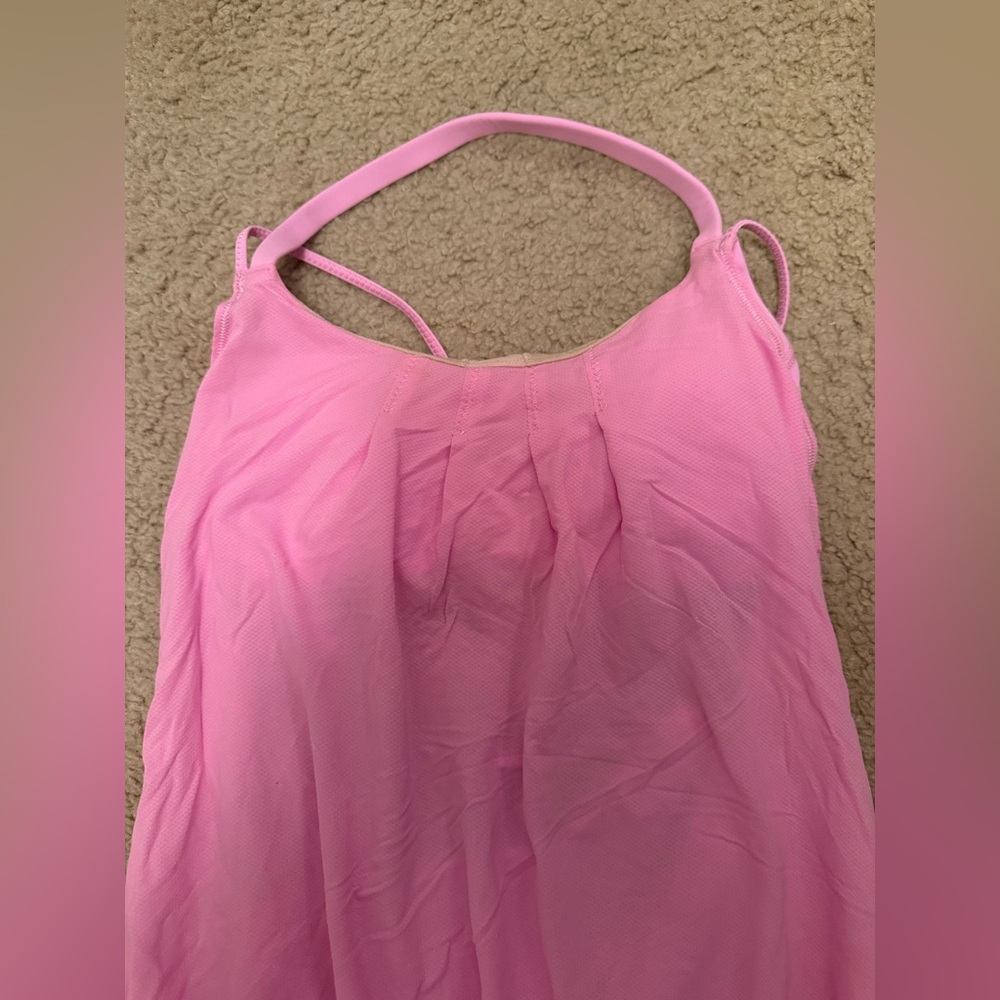 2 for $35 🩷💰✨ lululemon athletica Pink Open-Back Strappy Tank Top - Picture 3 of 8